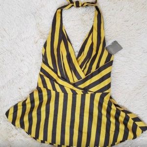 ANTHROPOLOGIE Odille Yellow Halter (2) ❤️❤️❤️